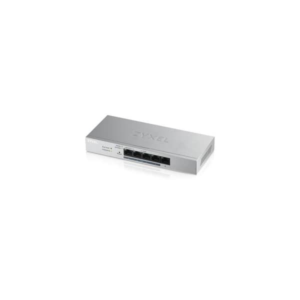 Ethernet-switch - ZYXEL - GS1200-5HP v2 - 5 portar - PoE+ 60W - Hanterad