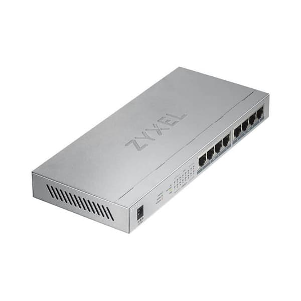 ZYXEL GS1008HP 8-portars Ethernet-switch - 2 lager stöds - Twisted Pair - Desktop