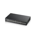Miniatyrbild 3 av 3: Kommuntator - Zyxel - GS1100-24E - 24 portar Gigabit Ethernet - Icke hanterad - Fläktlös