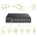 Miniatyrbild 3 av 4: Gigabit-switch - Zyxel - GS1100-16 - 16 portar - Energibesparing - Tyst