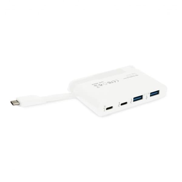DICOTA USB-C BÄRBART HUB 4-I-1 SVART D31731