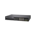 Miniatyrbild 1 av 2: Switch 19 8 Giga PoE på 120W + 2 SFP-hanterade - C4 - Managed