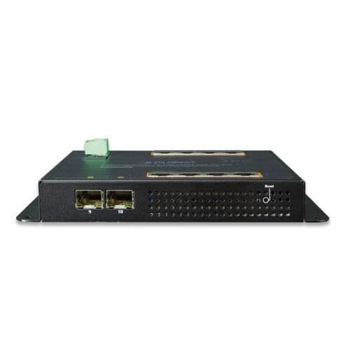 Planet WGS-4215-8P2S - Gigabit Ethernet Managed Network Switch - 8 RJ-45 PoE+-portar - L2
