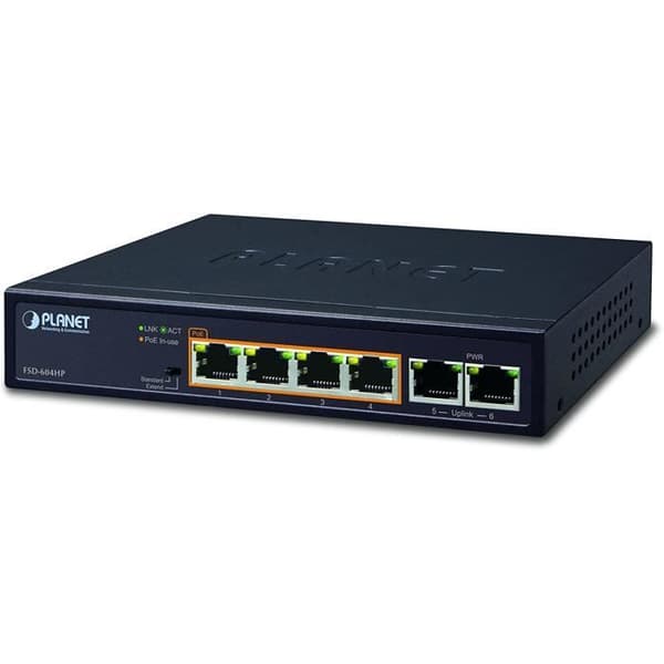 Planet Switch - FSD-604HP Blå