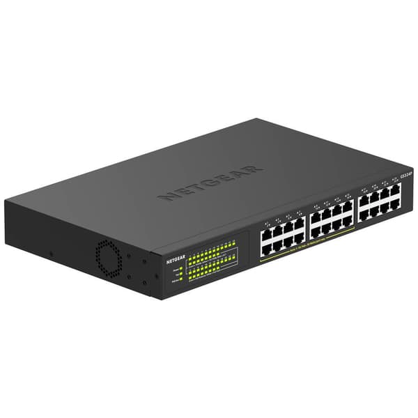 NETGEAR GS324P Switch RJ45 26 + 2 Port 1 GBit/s PoE-funktion