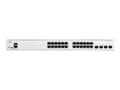 Miniatyrbild 4 av 5: Cisco Catalyst 1200-24T-4G - Switch - L3 - smart - 24 x 10/100/1000 + 4 x Gigabit SFP - rackmonterbar