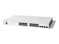 Miniatyrbild 1 av 5: Cisco Catalyst 1200-24T-4G - Switch - L3 - smart - 24 x 10/100/1000 + 4 x Gigabit SFP - rackmonterbar