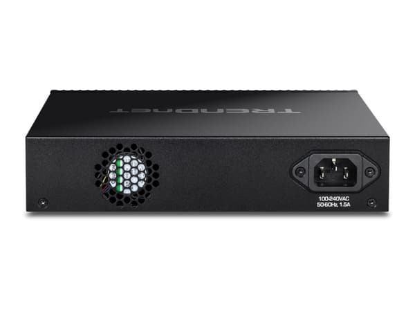 TRENDnet TL2-F7120 - Kytkin - Hallittu - 12 x 10 Gigabit SFP+ - telineeseen asennettava - TAA-yhteensopiva