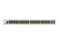 Miniatyrbild 3 av 5: Cisco Catalyst 1200-48P-4G - Switch - L3 - smart - 48 x 10/100/1000 (PoE+) + 4 x Gigabit SFP - rackmonterbar - PoE+ (375 W)