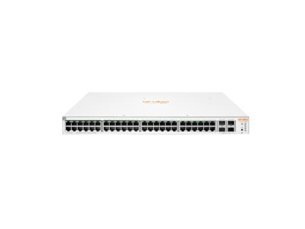 HPE Aruba Instant On 1930 48G Class4 PoE 4SFP/SFP+ 370W Switch - Switch - L3 - Administreret - 48 x 10/100/1000 (PoE) + 4 x 1 Gigabit / 10 Gigabit SF