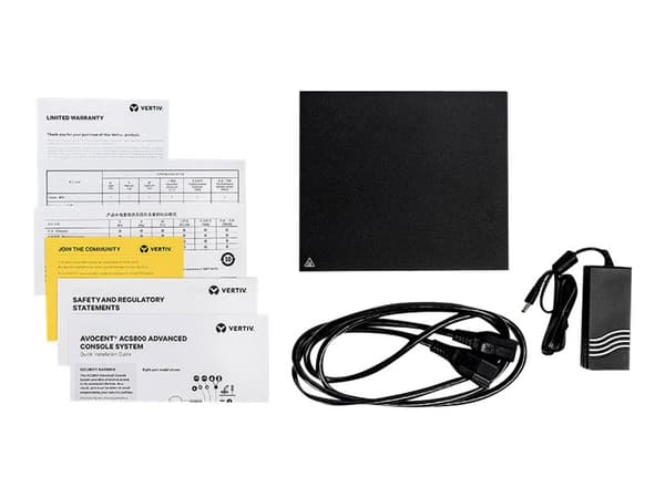 Avocent ACS Advanced Console Server ACS804MEAC-400 - Konsolserver - 4 portar - 1GbE, RS-232 - 1U