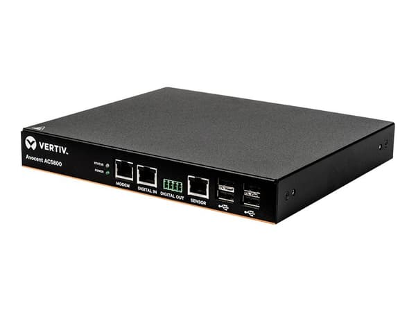 Avocent ACS Advanced Console Server ACS804MEAC-400 - Konsolserver - 4 portar - 1GbE, RS-232 - 1U