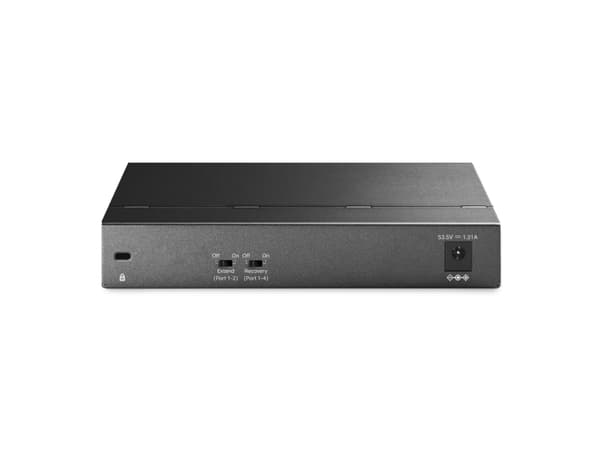 TP-Link TL-SG1006PP, Uhåndtert, Gigabit Ethernet (10/100/1000), Strøm over Ethernet (PoE), Rack-montering
