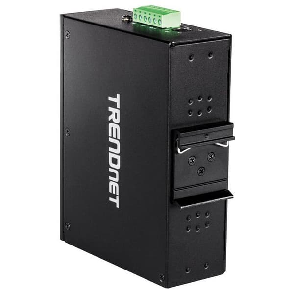 Trendnet 10 Port Hardened Power Over Ethernet+ Din Rail Switch Sort
