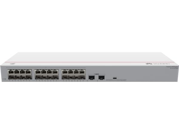 Huawei eKitEngine S110-24T2SR - Switch - 2 x Gigabit SFP + 24 x 10/100/1000 - stasjonær, rackmonterbar, veggmonterbar