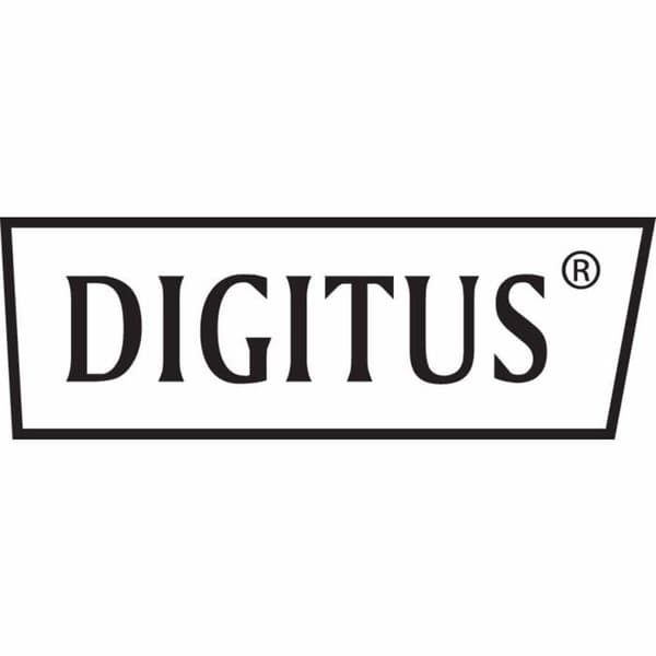 USB-hub - DIGITUS - 4 portar - USB 2.0 - USB-driven - Svart