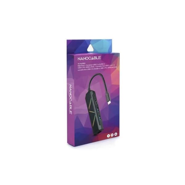 NANOCABLE 10.16.0501 USB-hubb