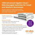 Miniatyrbild 5 av 6: ARUBA HPE Instant On 1930 48G 4SFP/SFP+ Switch - Switch - C2+ - Managed