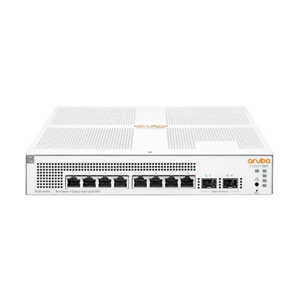 ARUBA HPE Instant On 1930 8G Class4 PoE 2SFP 124W Switch - Switch - C2+ - Managed