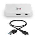 Miniatyrbild 4 av 4: LINDY Basic USB 3.0 hubb - 4 portar - Vit