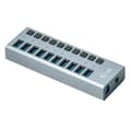 Miniatyrbild 2 av 4: USB 3.0 Hub - I-TEC - Ström med 10 USB 3.0-portar och 48W strömadapter