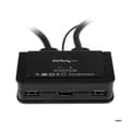 Miniatyrbild 2 av 3: KVM-switch - STARTECH - 2 portar - USB - HDMI - Inbyggt ljud