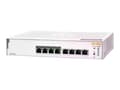 Miniatyrbild 3 av 3: Switch - HPE Aruba - Ion 1830 - 8 portar LAN - PoE 65W - Intelligens hantering