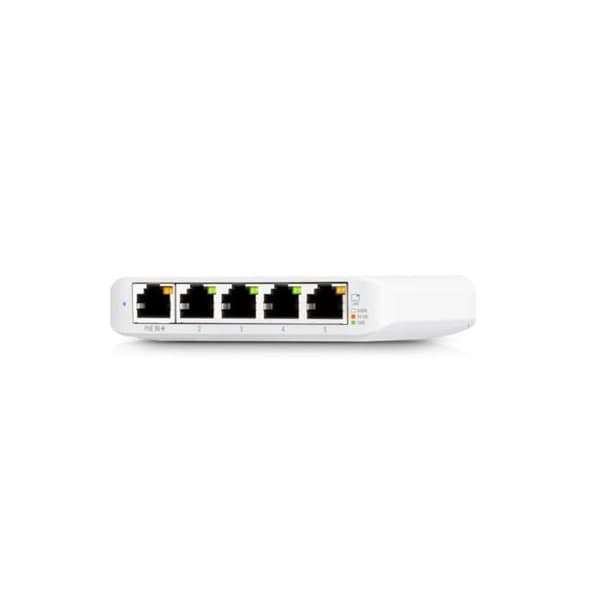 Managed Ethernet Switch - TEKNISKA SPECIFIKATIONER - 5 RJ-45 Gigabit Ethernet-portar - IEEE 802.3af/at