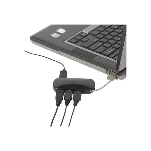 Targus ACH114EU gränssnittshubbar USB 2.0 480 Mbit/s Svart