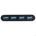 Miniatyrbild 2 av 4: USB-C-hub - STARTECH.COM - 4 portar - Bussmatad - USB 3.0 - Svart
