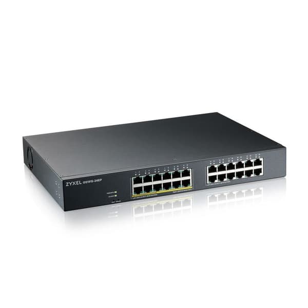 Switch - ZYXEL - GS1915-24EP - 24 portar - Hanterad - PoE (12 portar)