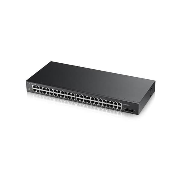 NÄTVERK, Switch, Fristående Switch, Zyxel Gs1900-48 Gbe L2 Smart Switch Rack Specifikationer LAN-portar 48N Datatyp och hastighet