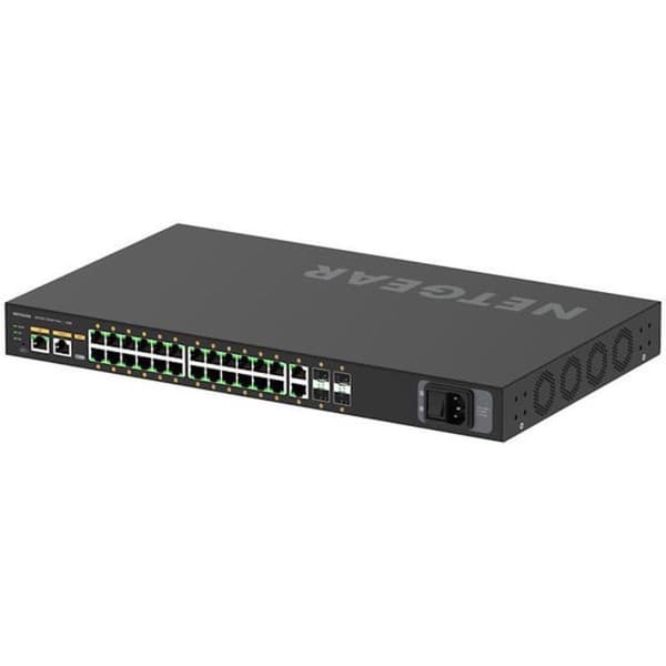 Switch - NIVÅ ETT - Självständig - 24 portar Gigabit - PoE - Avancerad hantering Svart