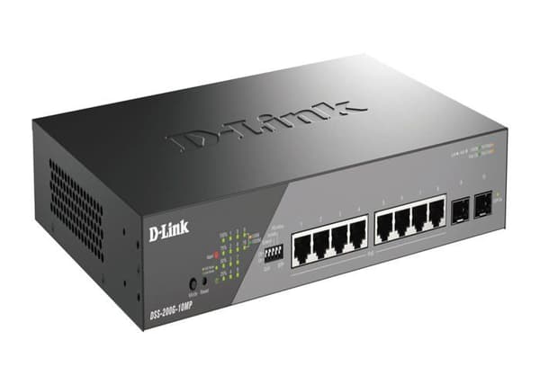 D-Link DSS 200G-10MP - switch