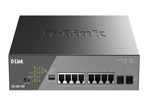 D-Link DSS 200G-10MP - switch