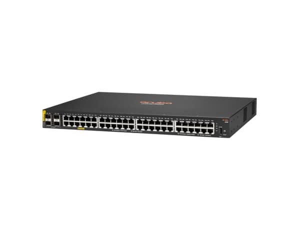 Hewlett Packard Enterprise HPE Aruba Networking CX 6100 48G Class4 PoE 4SFP+ 740W Switch - Switch - L3 - managed - 48 x 10/100/1000 (PoE+) + 4 x 1 Gi