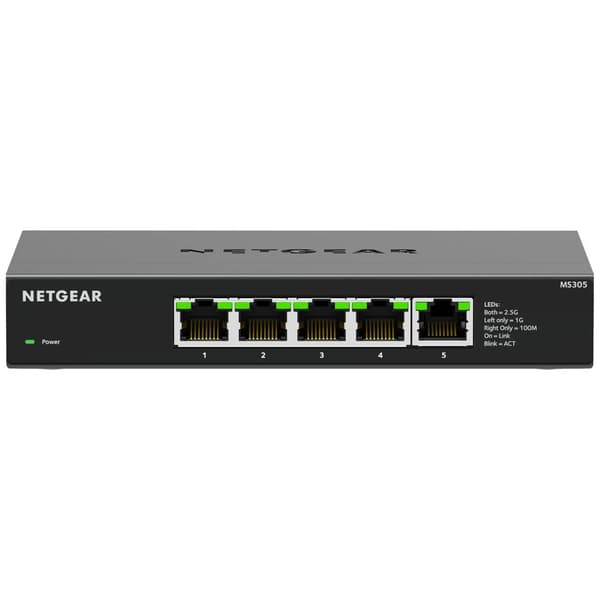 NETGEAR MS305 Switch RJ45 5 Port 2.5 GBit/s
