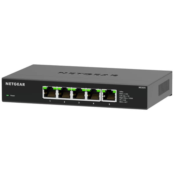 NETGEAR MS305 Switch RJ45 5 Port 2.5 GBit/s
