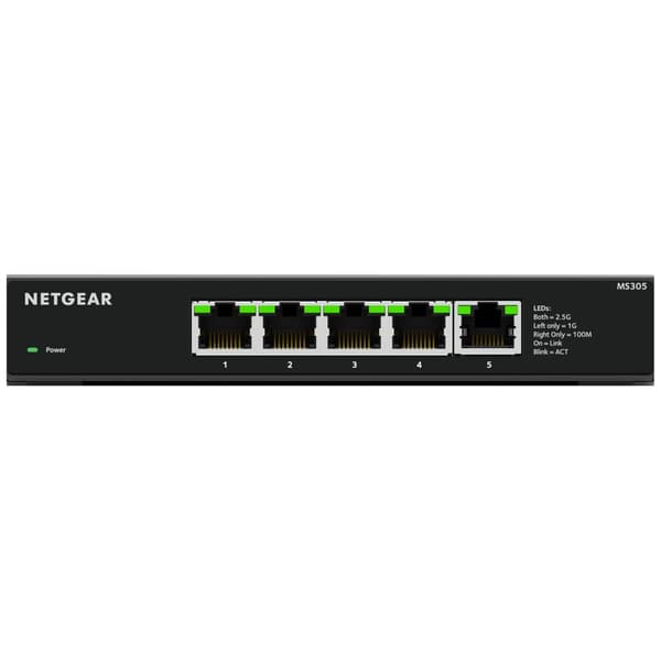 NETGEAR MS305 Switch RJ45 5 Port 2.5 GBit/s