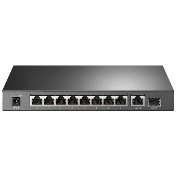 Tp-link 10-port Gigabit Poe Plus Switch Svart