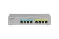 Miniatyrbilde 2 av 3: NETGEAR Smart MS108TUP - Switch - L3 Lite - smart - 4 x 100/1000/2.5G (PoE++) + 4 x 100/1000/2.5G (PoE+) - stasjonær, rackmonterbar - PoE++ (230 W)