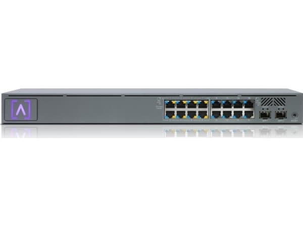 Alta Labs S16-POE - Switch - Administreret - 16 x 10/100/1000 (8 PoE+) + 2 x Gigabit SFP - desktop, monterbar på stativ - PoE+ (120 W)