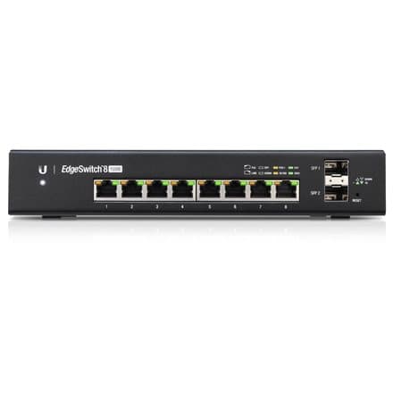 EdgeSwitch 8 Port, ES-8-150W-EU, 150 W, EU musta