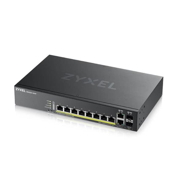 GS2220 8xGbE L2 Switch GbE UpLink 1Y NCC Pro Pack Lic GS2220-10-EU0101F Svart