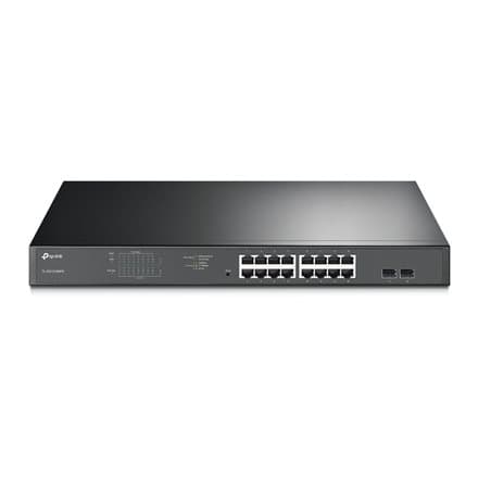 TP-LINK TL-SG1218MPE Gbit 16-Port PoE+ Easy Smart Switch 2x Combo SFP 250W budget 19inch RM (P)