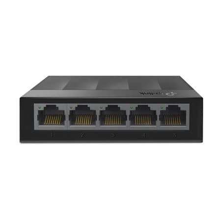 TP-Link 5-Port 10/100/1000Mbps Desktop Network Switch Svart