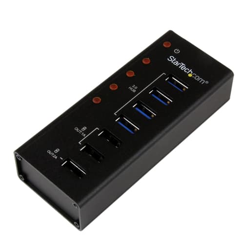 4PORT AC POWERED USB 3 HUB WITH