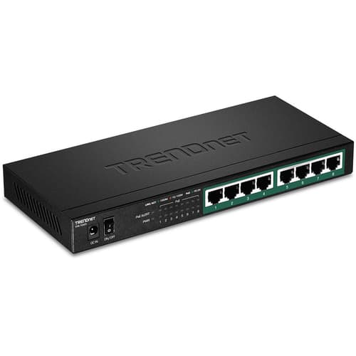 8-PORT GIGABIT POE+/8-PORT GIGABIT POE+ SWITCH 120W Svart
