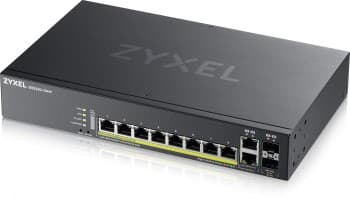 GS220-10HP 8xGbE L2 PoE Switch 1Y NCC Pro Pack GS2220-10HP-EU0101F Svart