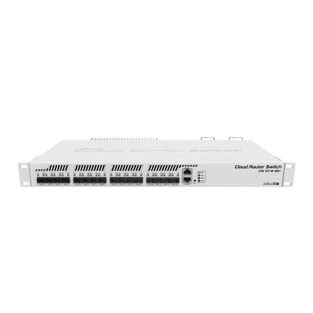 MikroTik | Cloud Core Switch CRS317-1G-16S+RM | Managed L3 | Rackmountable | Gigabit Ethernet (copper) ports quantity 1 | SFP+ ports quantity 16 | 12 Grå